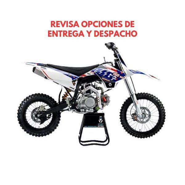 Motocicleta tipo pitbike marca YCF modelo BIGY 150 MX-E FACTORY , motor 150cc