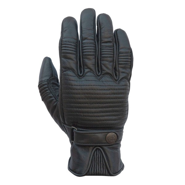 Garage Leather CE Gloves Black