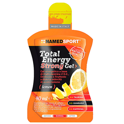 NamedSport Total Energy Strong Gel Lemon - 40ml