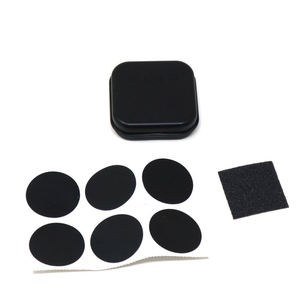 Giyo Kit De Reparación Pinchazo - 6 Parches + 1 Lija