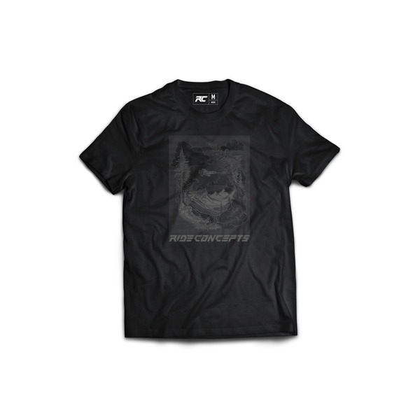 Ride Concepts POLERA RIDE CONCEPTS DOWNHILL BLACK/CHARCOAL