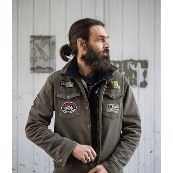 CHAQUETA  FULL SUMMER HOLYFREEDOM LIEUTENANT GREEN