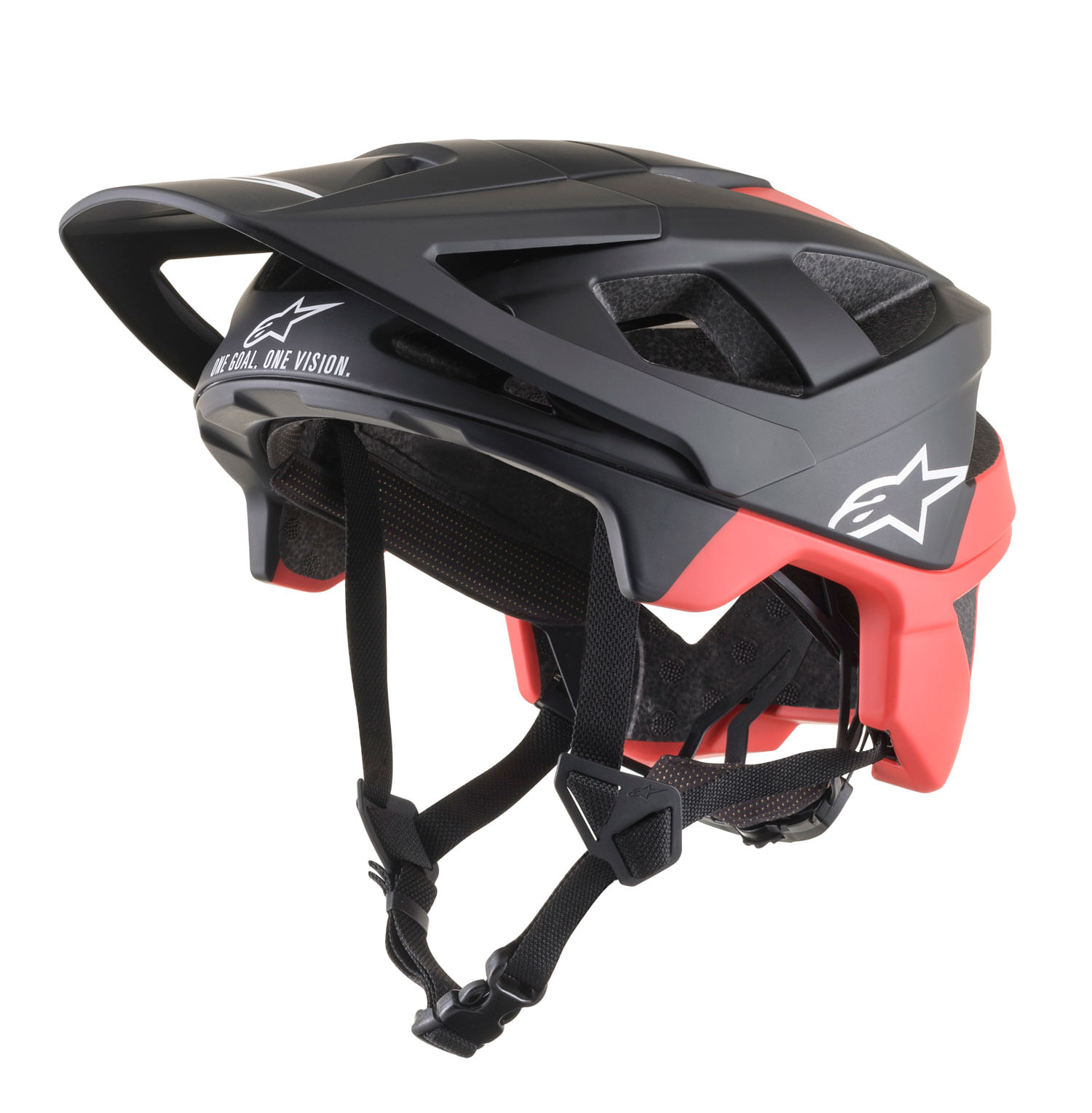 Alpinestars Casco Alpinestars Vector Pro - Atom Black Red Matt