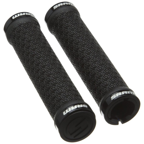 SRAM Puños Sram Lock On Doble Abrazadera Tope Negr