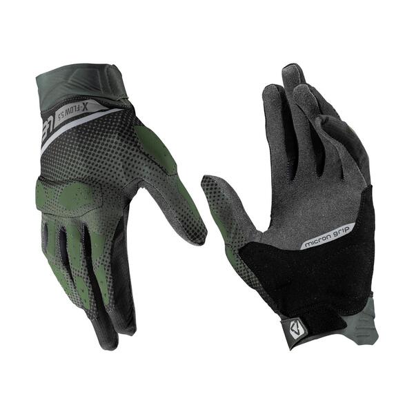 Guantes Leatt Moto ADV Cortos X-Flow 5.5 V25 Forest L EU9 US10