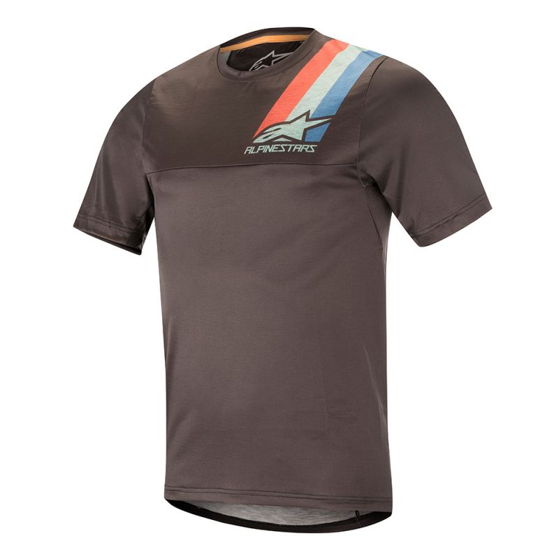 Alpinestars Jersey Alpinestars 4.0 Ss Jersey Melange Dark Gris Teal Rojo