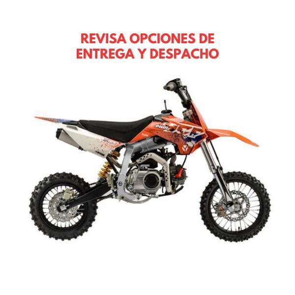 Motocicleta tipo pitbike marca YCF PILOT F125, motor 125cc