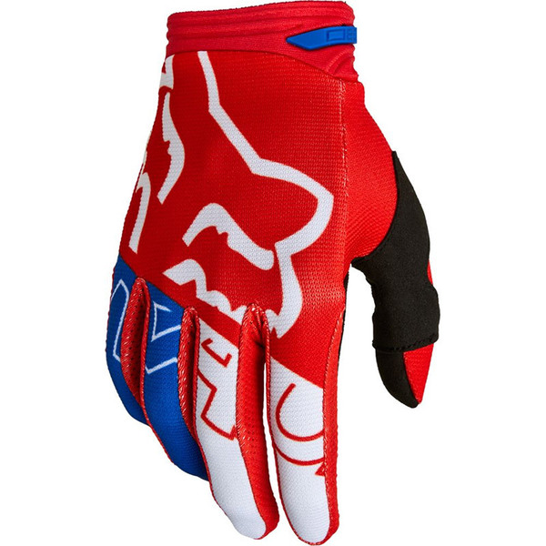 Fox Guantes Moto 180 Skew Rojo/Blanco