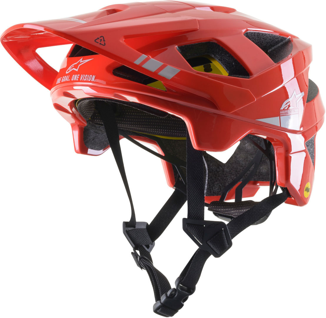 Alpinestars Casco Alpinestars Vector Tech A2 Mips- Ce Br Rojo Lt Gry