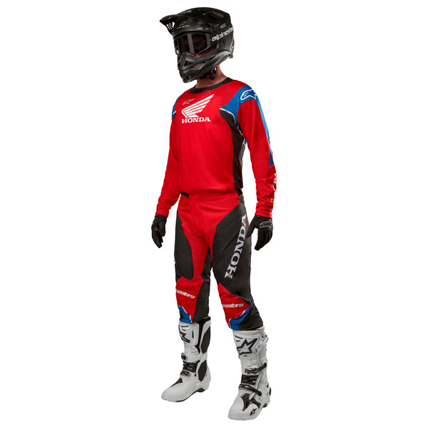 Alpinestars Honda Racer Iconic - Rojo Brillante/Negro/Blanco