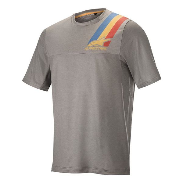 Alpinestars Jersey 4.0 Ss Jersey Melange Gray Blue Red
