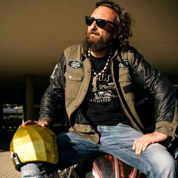 CHAQUETA  FULL SUMMER HOLYFREEDOM LIEUTENANT BICOLOR