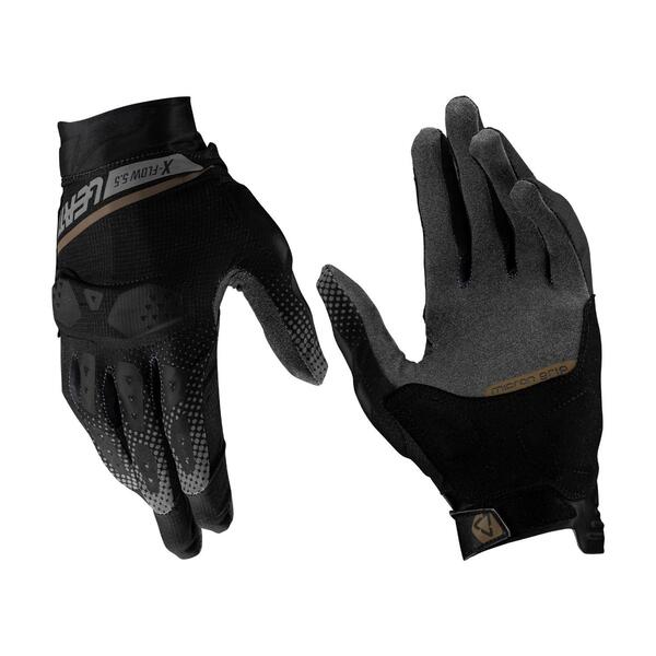 Guantes Leatt Moto ADV Cortos X-Flow 5.5 V25 Stealth M EU8 US9