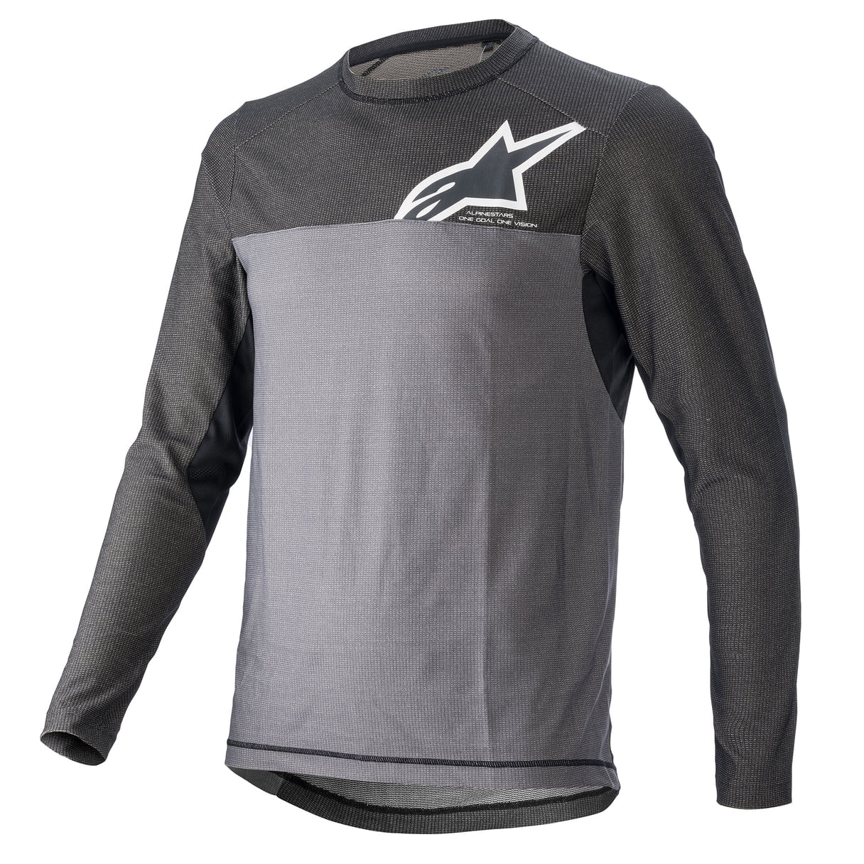 Alpinestars Jersey Alps 8.0 V2 Ls Antracita/Negro/Blanco