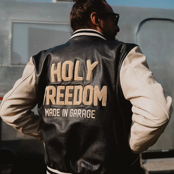 CHAQUETA HOLYFREEDOM VARSITY BLACK