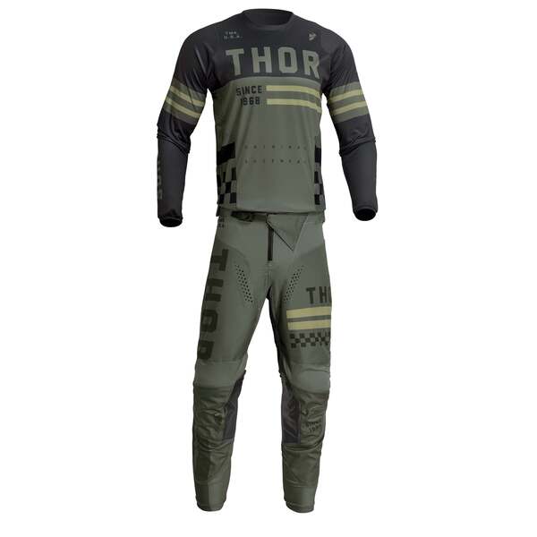 Thor Traje Pulse Combat Verde Militar