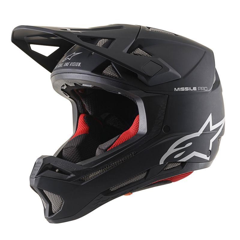 Alpinestars Casco Alpinestars Missile Pro Solid Black