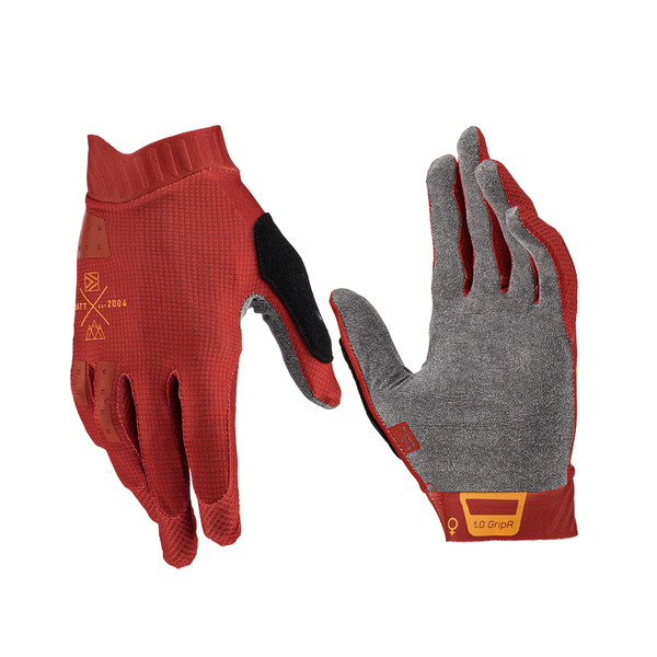 Guantes Leatt Mujer MTB GripR 1.0 Lava XS 6EU 7US