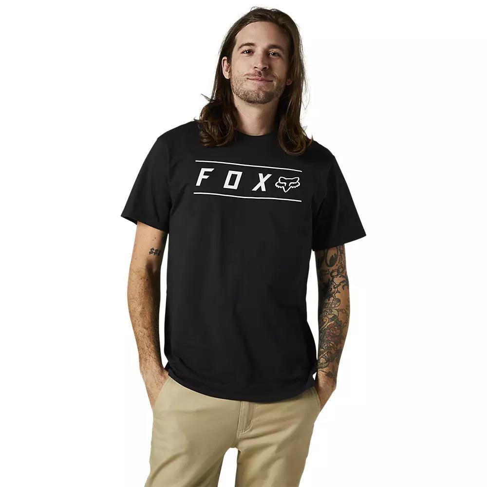 Fox Polera Lifestyle Pinnacle Negro/Blanco