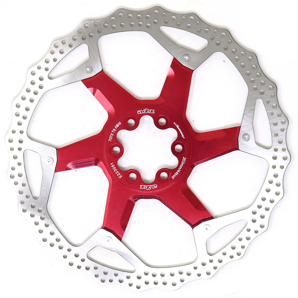 A2Z Components Disco de Freno a2z DOT-203 Rojo